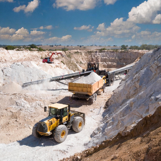 Bentonite quarry management