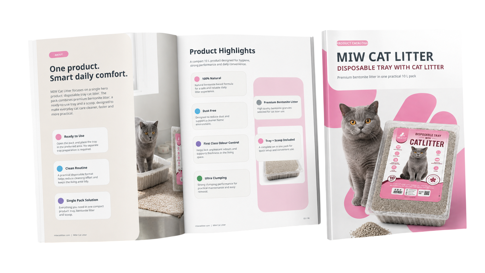Miw Cat Litter catalogue